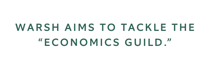 Warsh aims to tackle