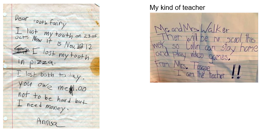 kids notes
