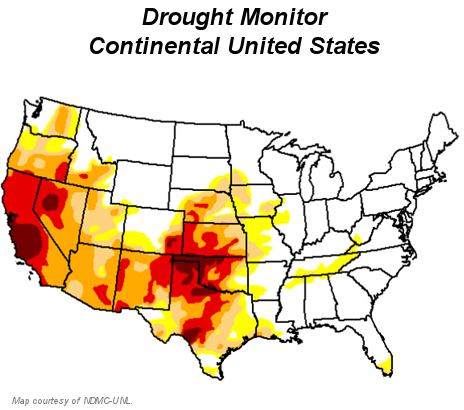 Drought Monitor - Contiguous U.S.