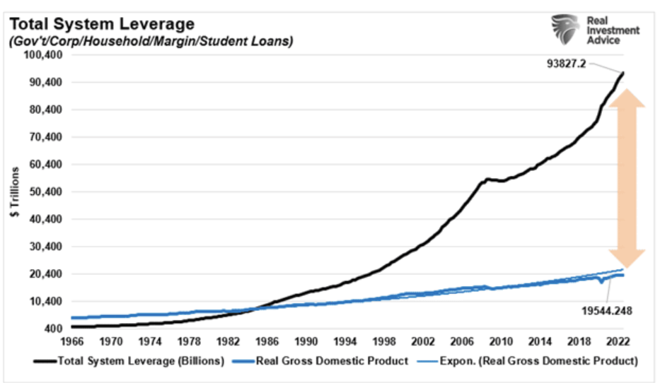 total system leverage