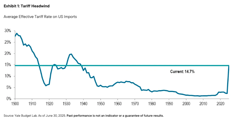 Average Effective Tariff Rate on US Imports