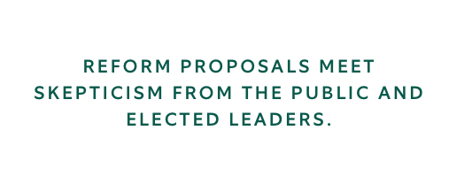 reform proposals
